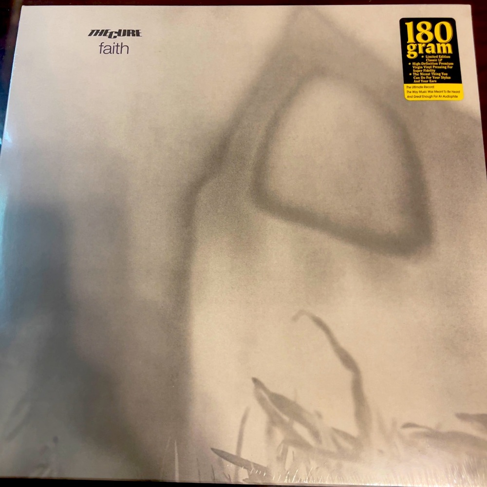 The Cure 'Faith' Vinyl Record 180 gram lp sealed!